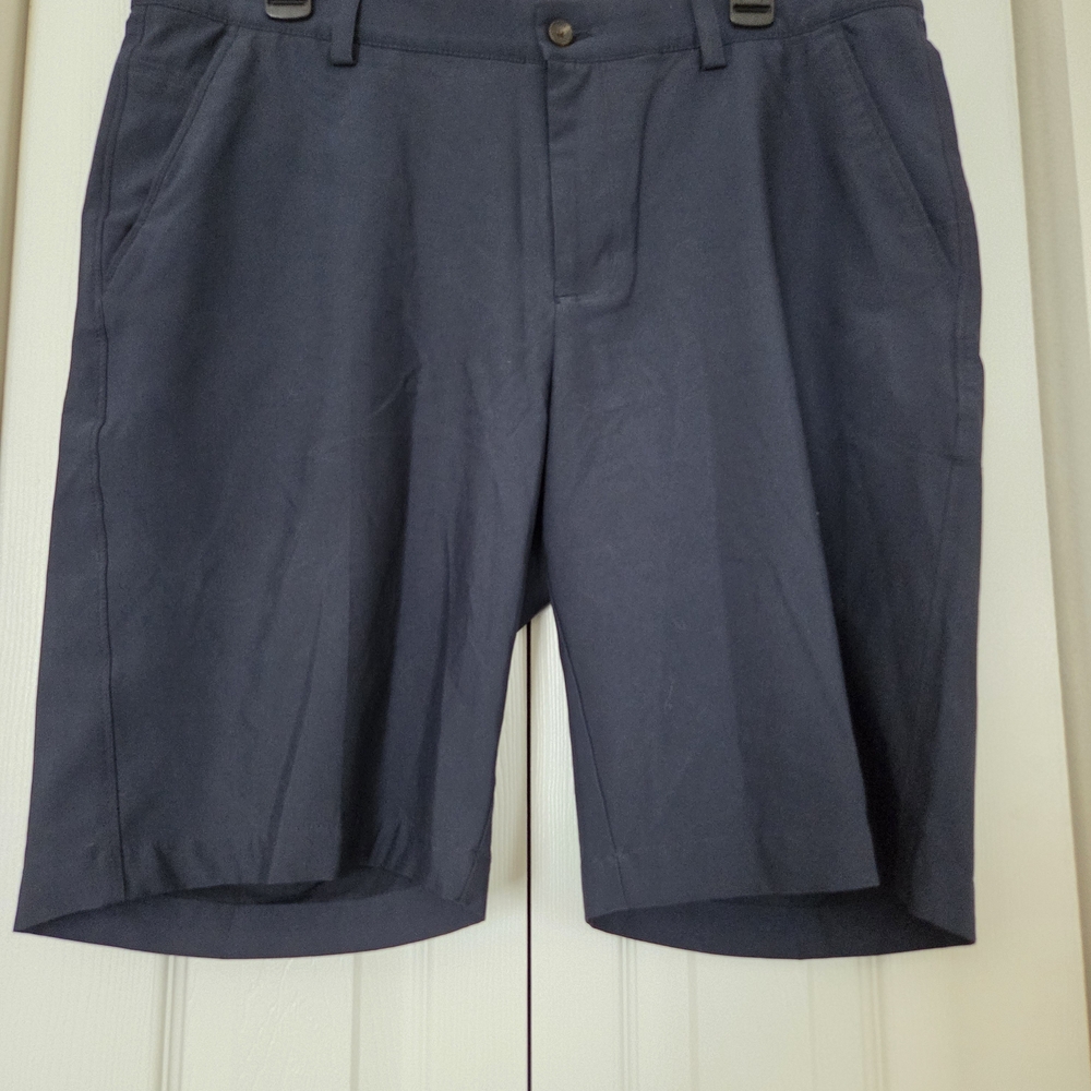 Greg Norman Collection Men's Navy Flat Front Shorts